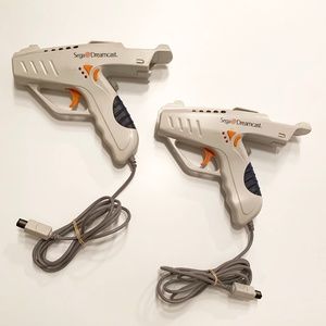 Two (2) MadCatz Sega Dreamcast Dream Blaster Light Controller Guns